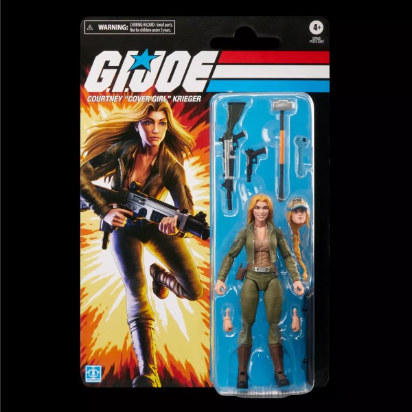 G.I. Joe Classified Series Retro Cardback Courtney “Cover Girl” Krieger