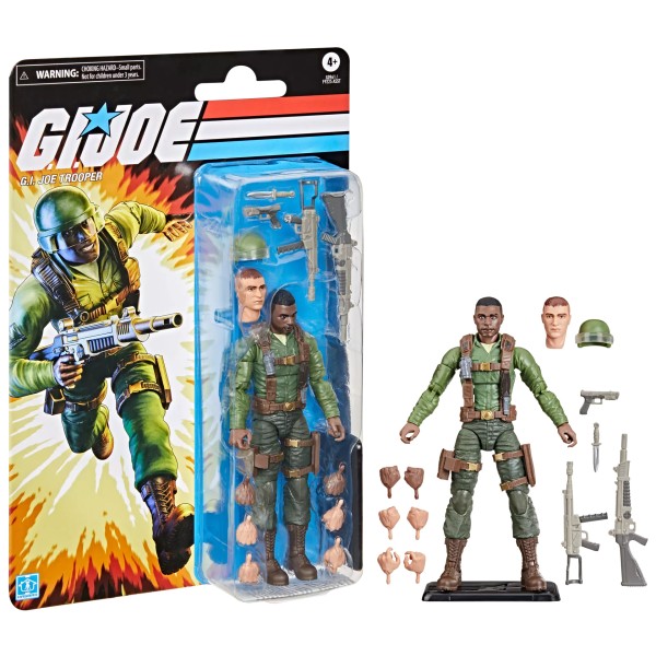 G.I. Joe Classified Series Retro Cardback G.I. Joe Trooper