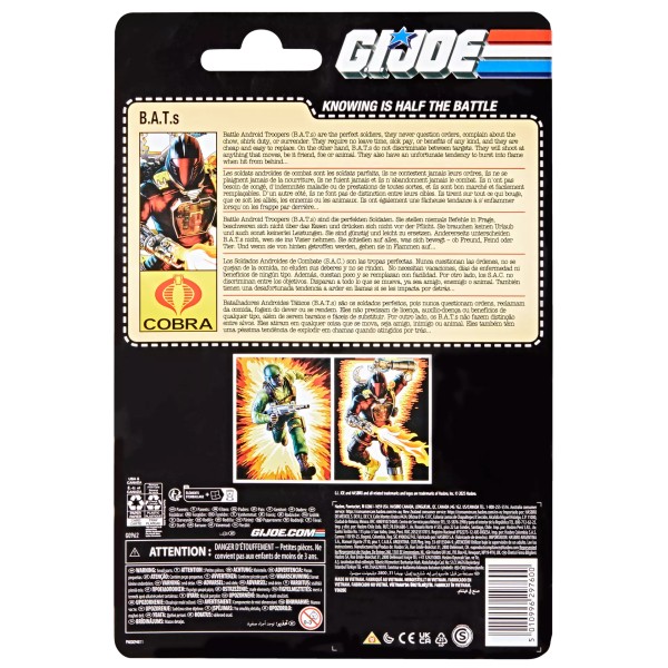 G.I. Joe Classified Series Retro Cardback B.A.T. (Battle Android Trooper)