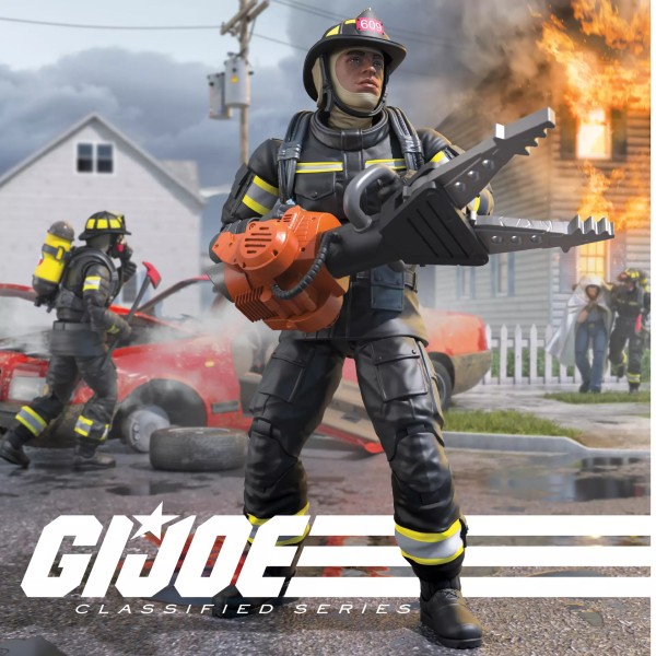 G.I. Joe Classified Series Legacy Collection Search & Rescue Firefighter