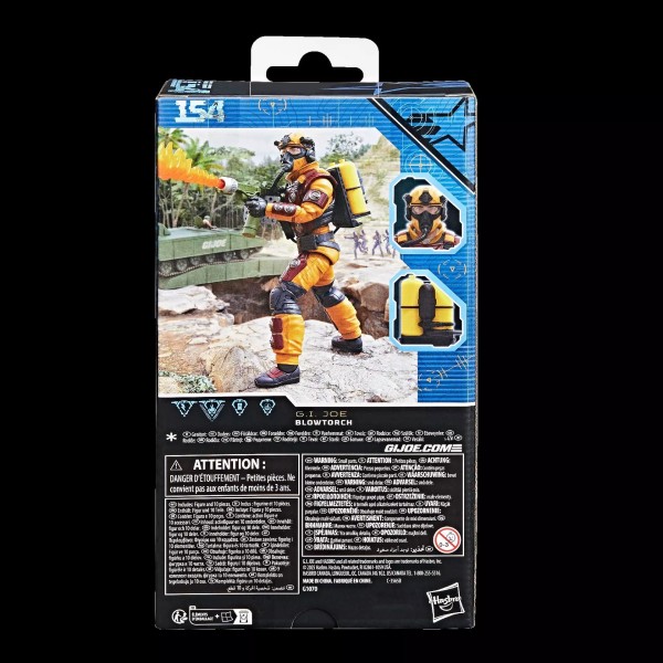G.I. Joe Classified Series #154, Blowtorch