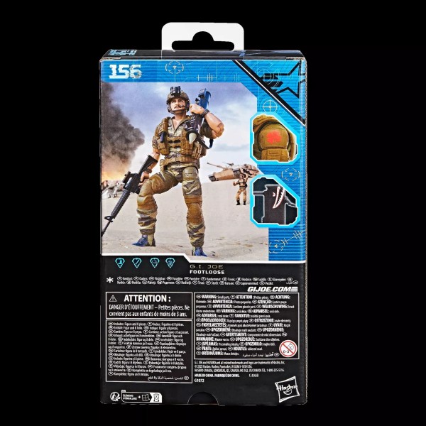 G.I. Joe Classified Series #156, Footloose