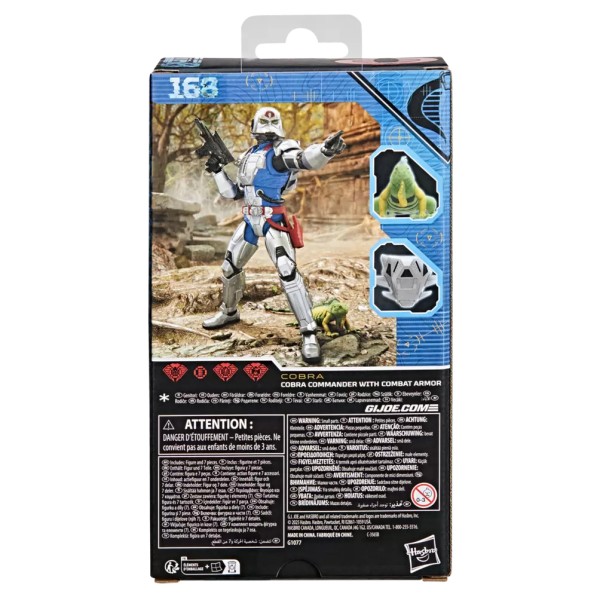 G.I. Joe Classified Series #168, Cobra Commander With Combat Armor