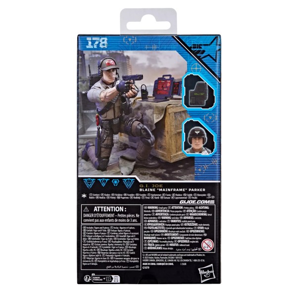 G.I. Joe Classified Series #178, Blaine “Mainframe” Parker