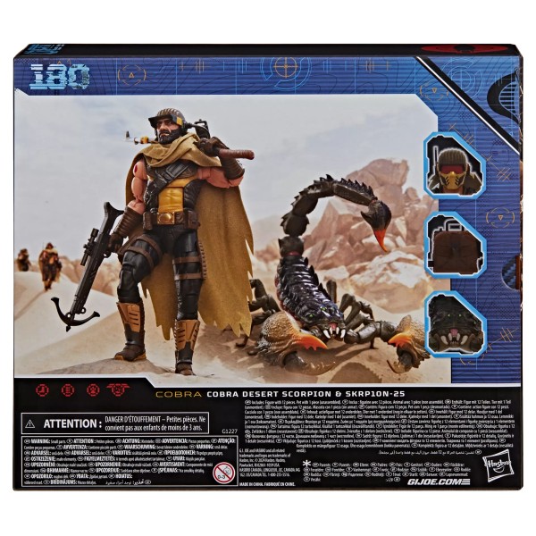 G.I. Joe Classified Series #180, Cobra Desert Scorpion & SKRP10N-25