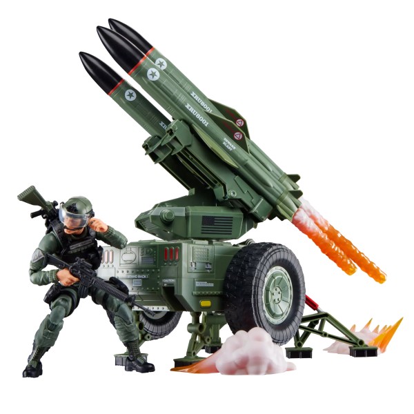 G.I. Joe Classified Series #182, Clayton “Hawk” Abernathy with M.M.S. (Mobile Missile System)