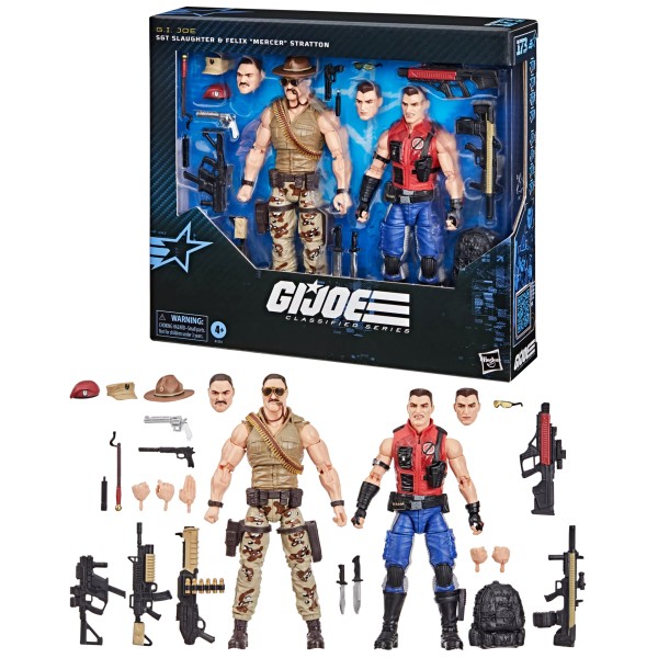 G.I. Joe Classified Series #173, Sgt Slaughter & Felix "Mercer" Stratton