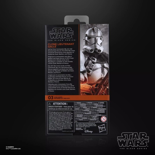 STAR WARS: The Black Series Clone Lieutenant Galle