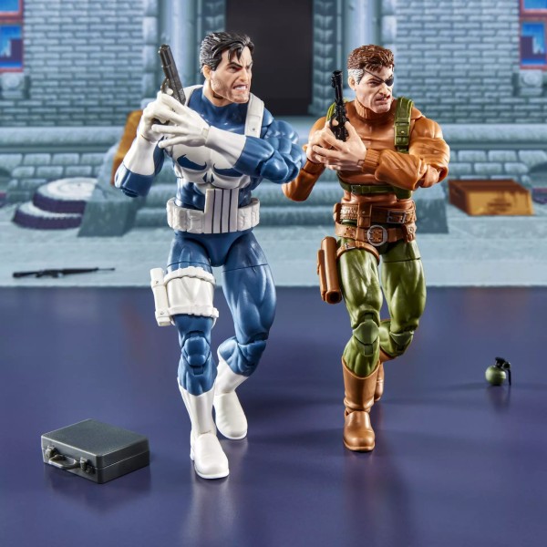Marvel Legends Series Gamerverse Punisher and Nick Fury