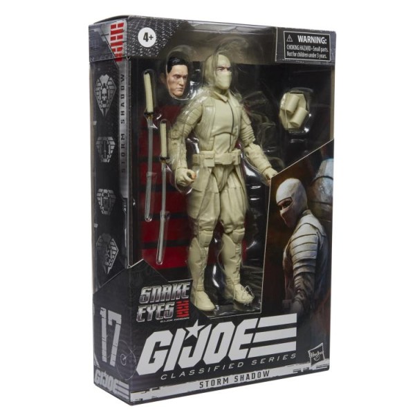 Snake Eyes: G.I. Joe Origins Classified Series 6 Inch Wave 4 Set of 3