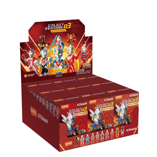 Blokees Figures Ultraman Galaxy Version 03 The Destined Crossroad (Case of 9)