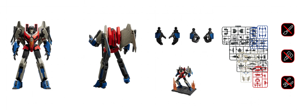 Blokees STARSCREAM Transformers: One Classic Class  (CC-16)