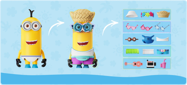 Blokees Minions SUMMER BELLO Mokoo Series 02 (Sealed Box of 6)