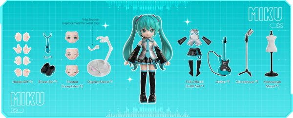 Blokees DaaLaMode Series – Hatsune Miku Official Outfit FS EX01