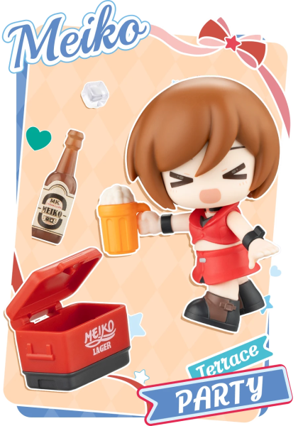 Blokees Hatsune Miku Terrace Party DaaVibe 01- Sealed PDQ of 6 VB01