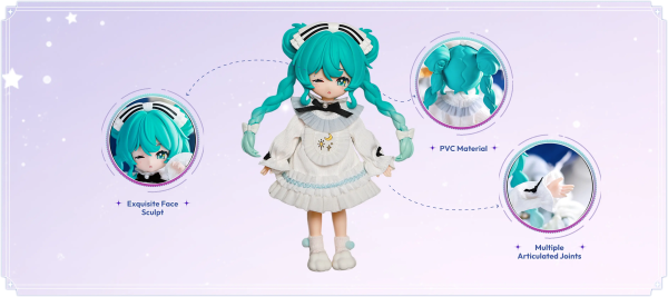 Blokees Hatsune Miku DaaLaMode Series - Sonata Prologue FS01 - Sealed Individual Figure