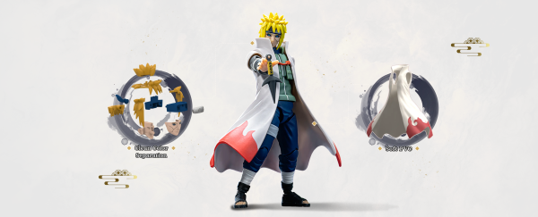Blokees Naruto MINATO NAMIKAZE (REANIMATION)- Champion Class  - CC03