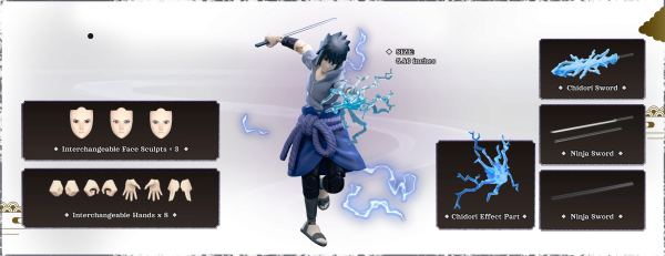 Blokees Naruto SASUKE UCHIHA - Champion Class  - CC04