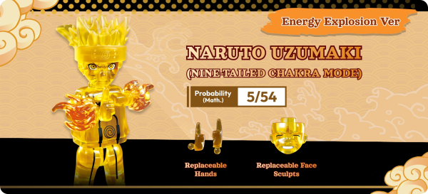 Blokees Naruto Shippuden GV WAVE 03 - Heart of a Ninja - Sealed Box of 9