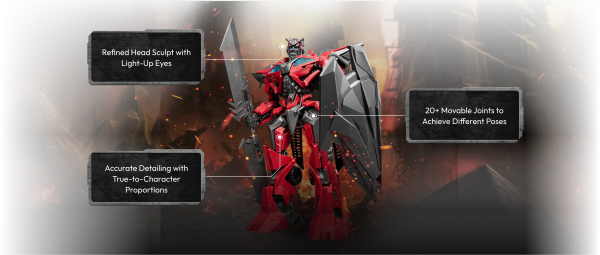 Blokees SENTINEL PRIME Transformers Classics Class 24