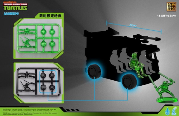 HeatBoys Teenage Mutant Ninja Turtles HB0012 Leonardo Figure