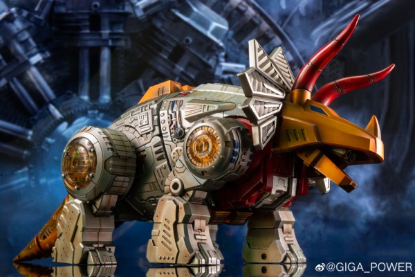 GigaPower Gigasaurs HQ-02X Metallic Grassor Weathered Version