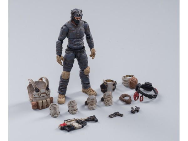 War Stars Free Truism 15th Moon Wolf Fleet 1/18 Scale Figure Set