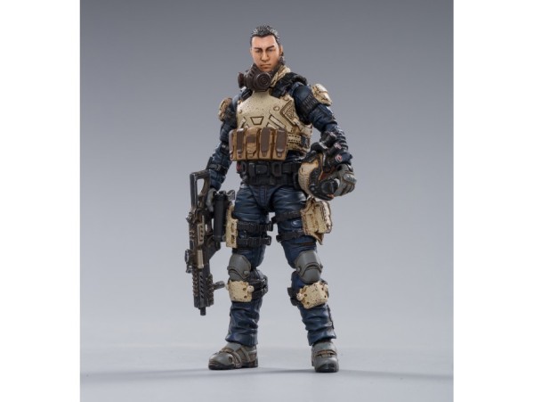 War Stars Starhawk 8th Army Indigo Fleet 1/18 Scale Figure Set