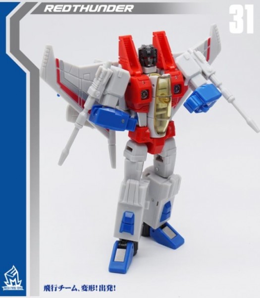 Mech Fans Toys MF-31 Red Thunder