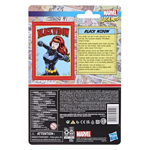 Marvel Legends Retro Collection 3.75" Black Widow