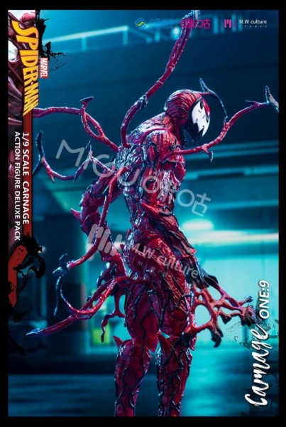 M.W Culture Spider-Man Carnage 1/9 Scale Figure