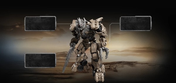 Blokees MEGATRON Transformers Dark of The Moon Classic Class 22