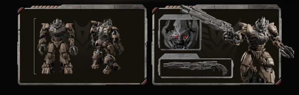 Blokees MEGATRON Transformers Dark of The Moon Classic Class 22