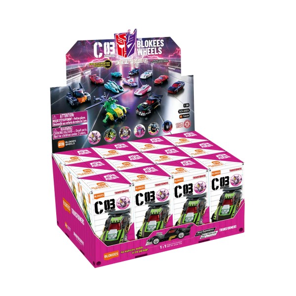 Blokees Wheels Transformers C03 Wreck'N Rule 2 (Sealed PDQ of 12)