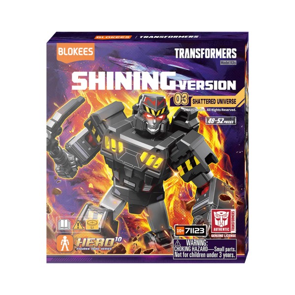 Blokees Transformers Shining Wave 3 (Sealed Case of 6)