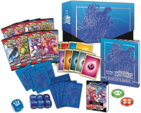 Pokemon TCG: Sword & Shield - Battle Styles - Elite Trainer Box [BLUE]