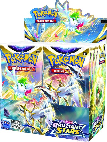 Pokemon TCG: Sword & Shield - Brilliant Stars - Booster Packs [Box of 36]