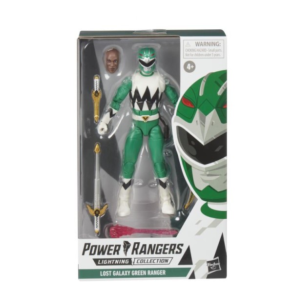 Power Rangers Lightning Collection Lost Galaxy Green Ranger