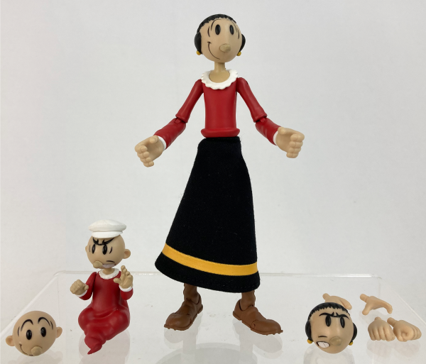 Boss Fight Studio Popeye - OLIVE OYL w/ Swee' Pea - Popeye Classics
