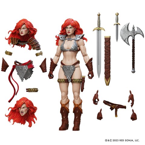 Boss Fight Studio Red Sonja – Epic H.A.C.K.S. 1:12 Action Figure
