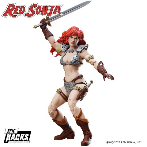 Boss Fight Studio Red Sonja – Epic H.A.C.K.S. 1:12 Action Figure