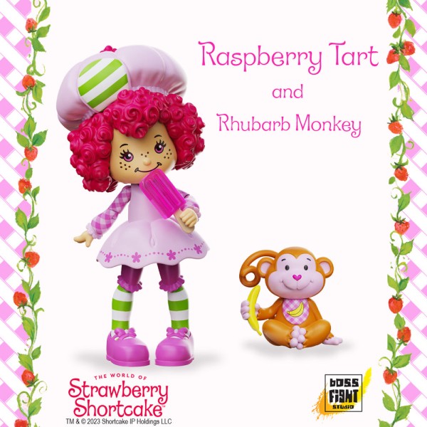 Boss Fight Studio RASPBERRY TART Deluxe w/Rhubarb- World of Strawberry Shortcake