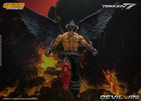 Storm Collectibles Tekken 7 Devil Jin 1:12 Scale Action Figure