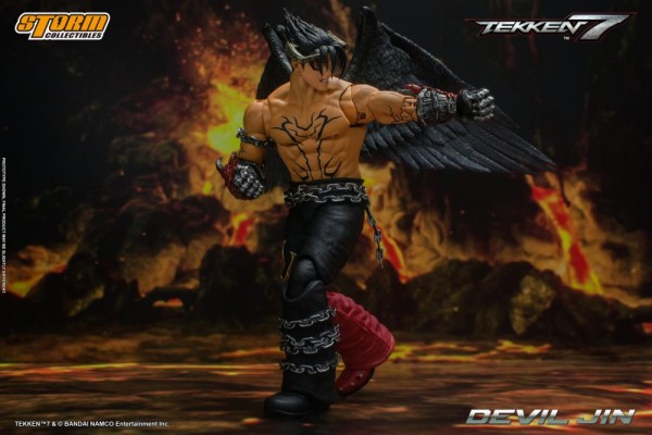 Storm Collectibles Tekken 7 Devil Jin 1:12 Scale Action Figure