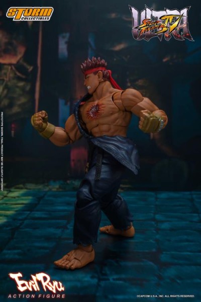 Storm Collectibles Ultra Street Fighter IV Evil Ryu 1:12 Scale Action Figure