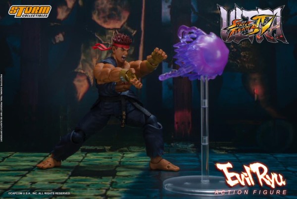Storm Collectibles Ultra Street Fighter IV Evil Ryu 1:12 Scale Action Figure