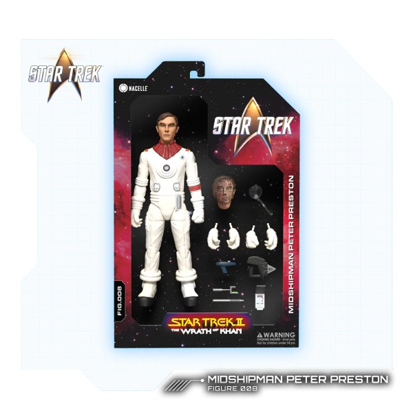 Star Trek II: The Wrath of Khan Fig.008 Midshipman Peter Preston