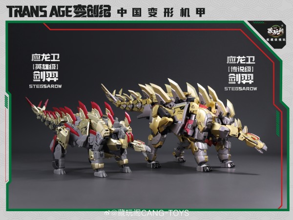 Cang-Toys CT-Longyan-01 Stegsarow Hero Class