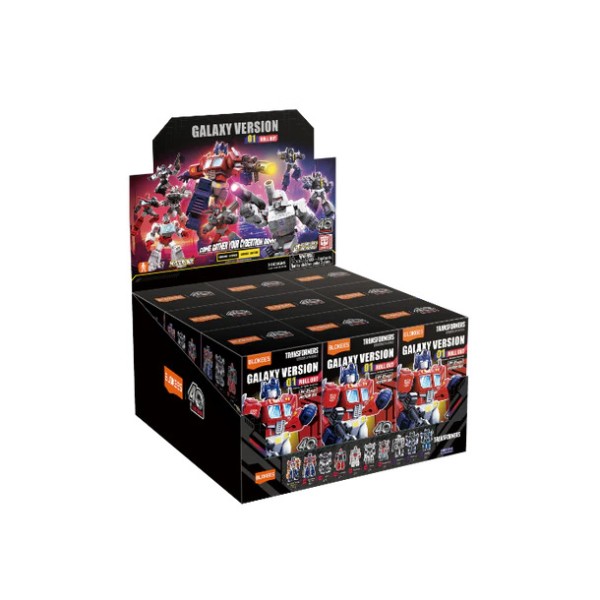 Blokees Transformers Galaxy Class Wave 1 (Sealed Case of 9)