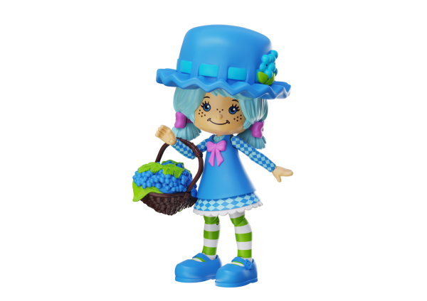 Boss Fight Studio BLUEBERRY MUFFIN Deluxe w/Cheesecake - World of Strawberry Shortcake